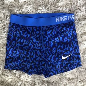Nike Pro Athletic Training Spandex Shorts
